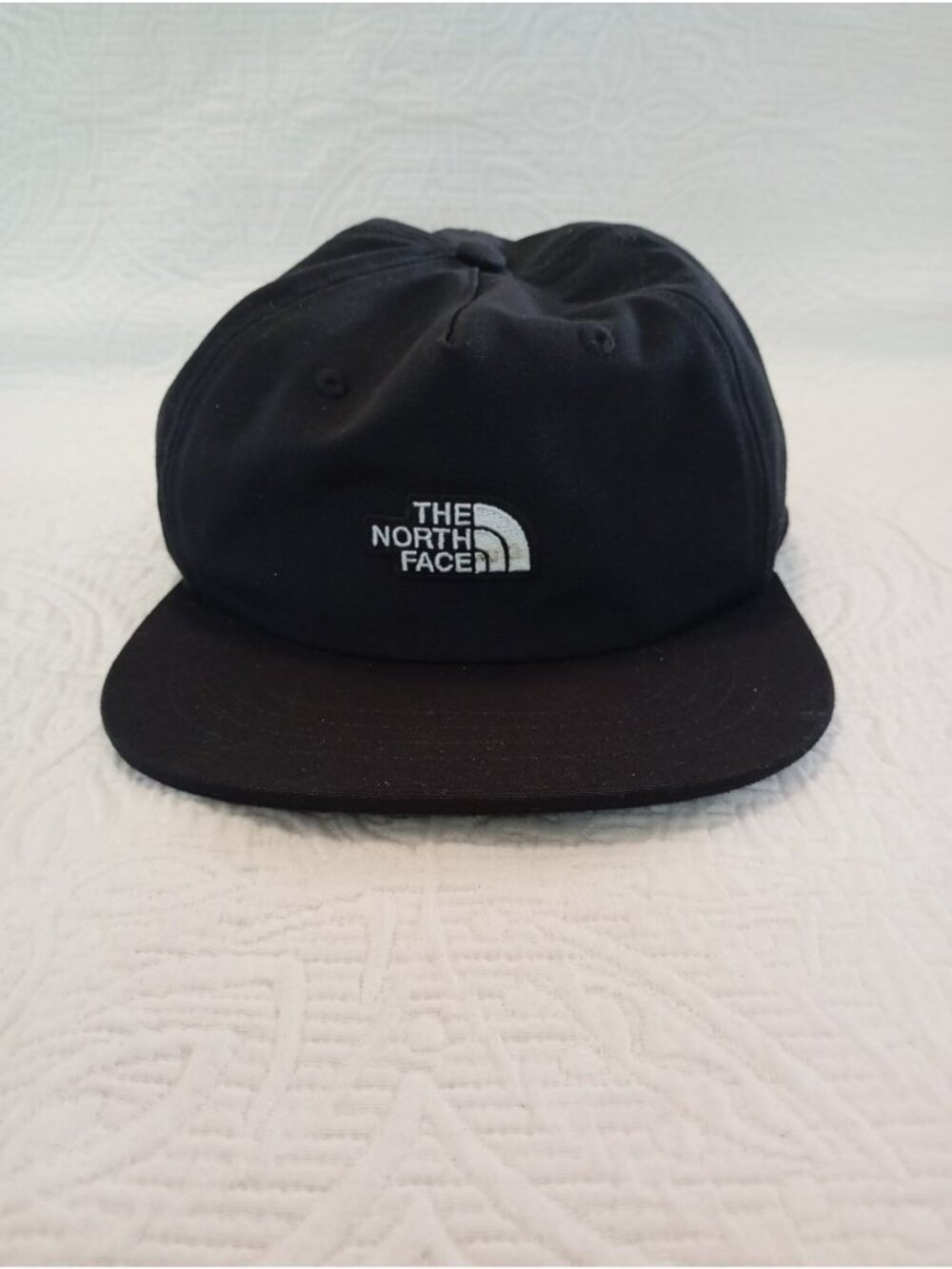 The North Face Cap Black Unisex Adjustable Strapback Hat One Size